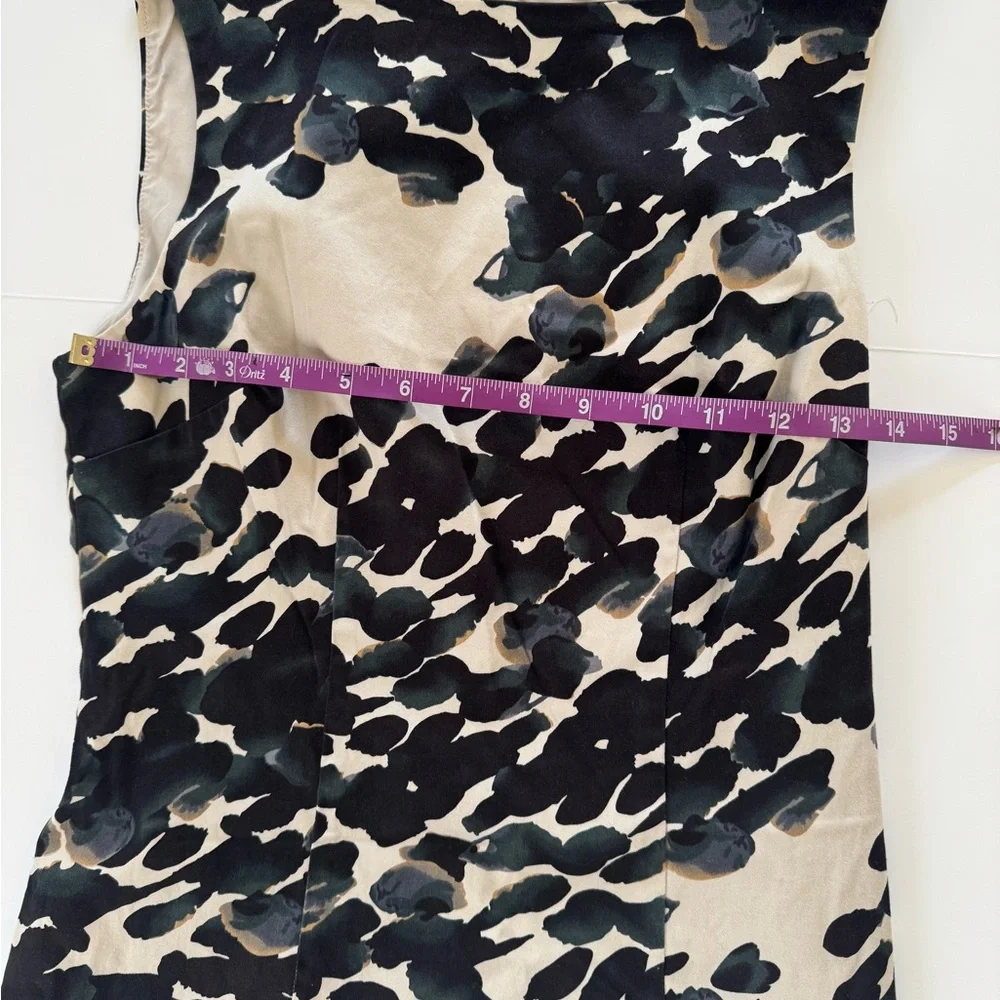 Ann Taylor Camouflage Print Midi Dress - Picture 7 of 8